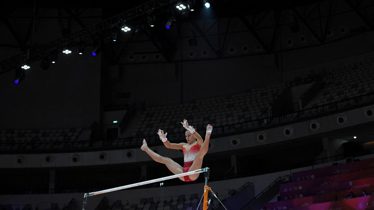 Sportovní gymnastka Artamonová postoupila na MS do finále víceboje